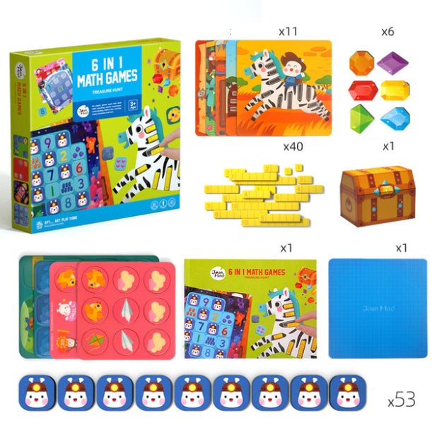 Puzzle thinking Jiugongge parent-child board game toys